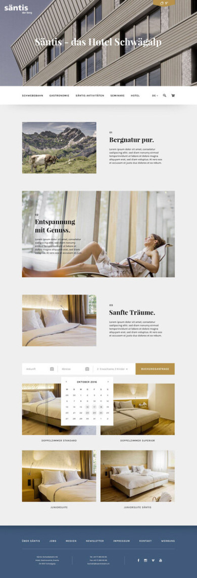 Säntis Corporate Site